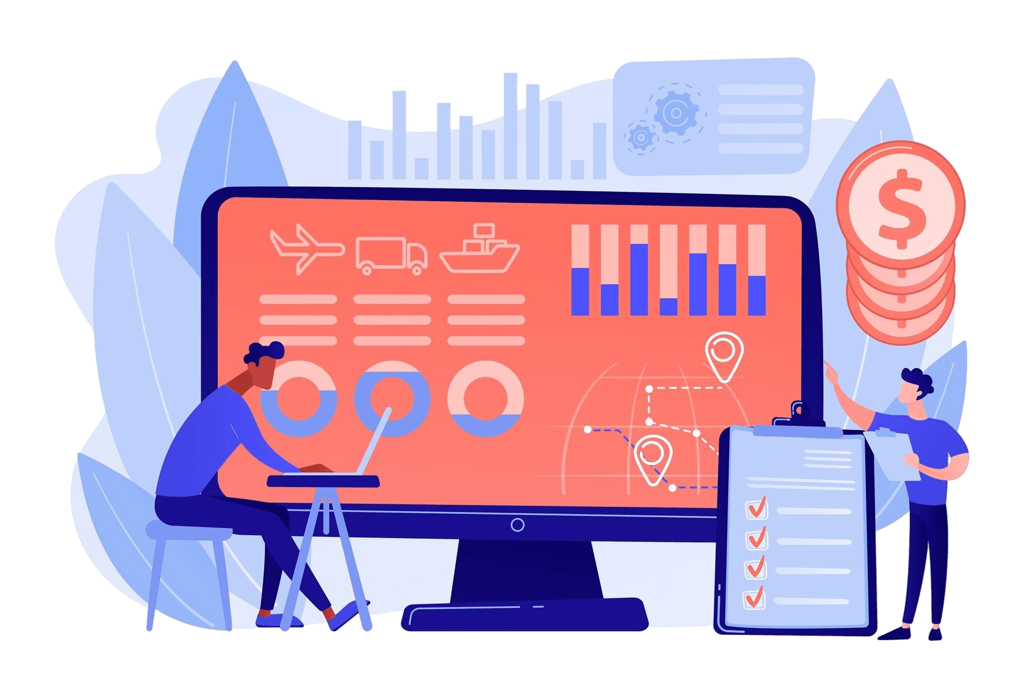 SMEs leveraging a central dashboard for smarter workflows, supply chain visibility, and automation insights