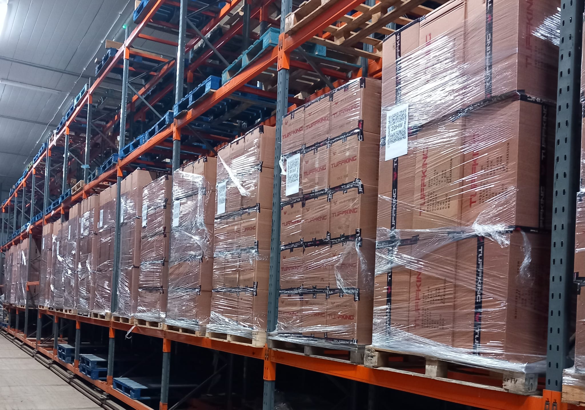 FlexStorage warehouse tablet scan